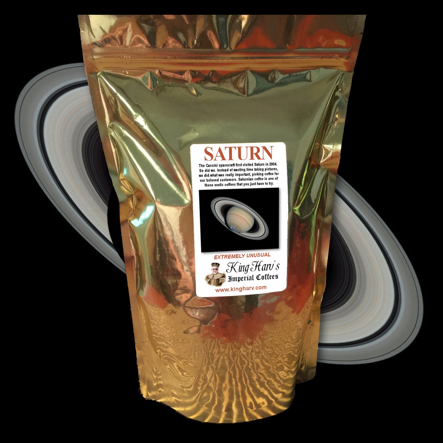 Saturn Coffee 1 lb King Harv's Imperial Coffees