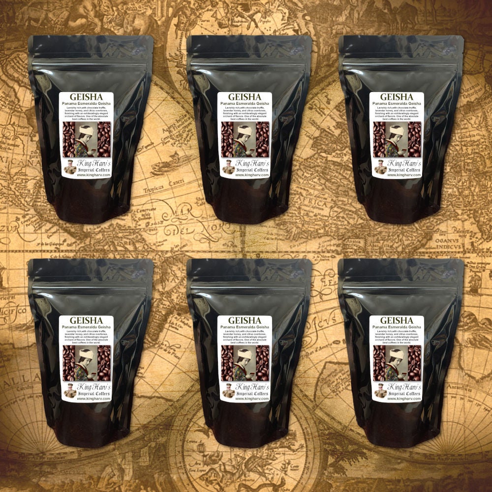 Panama Geisha Ultra Elite 6 Pack King Harv's Imperial Coffees