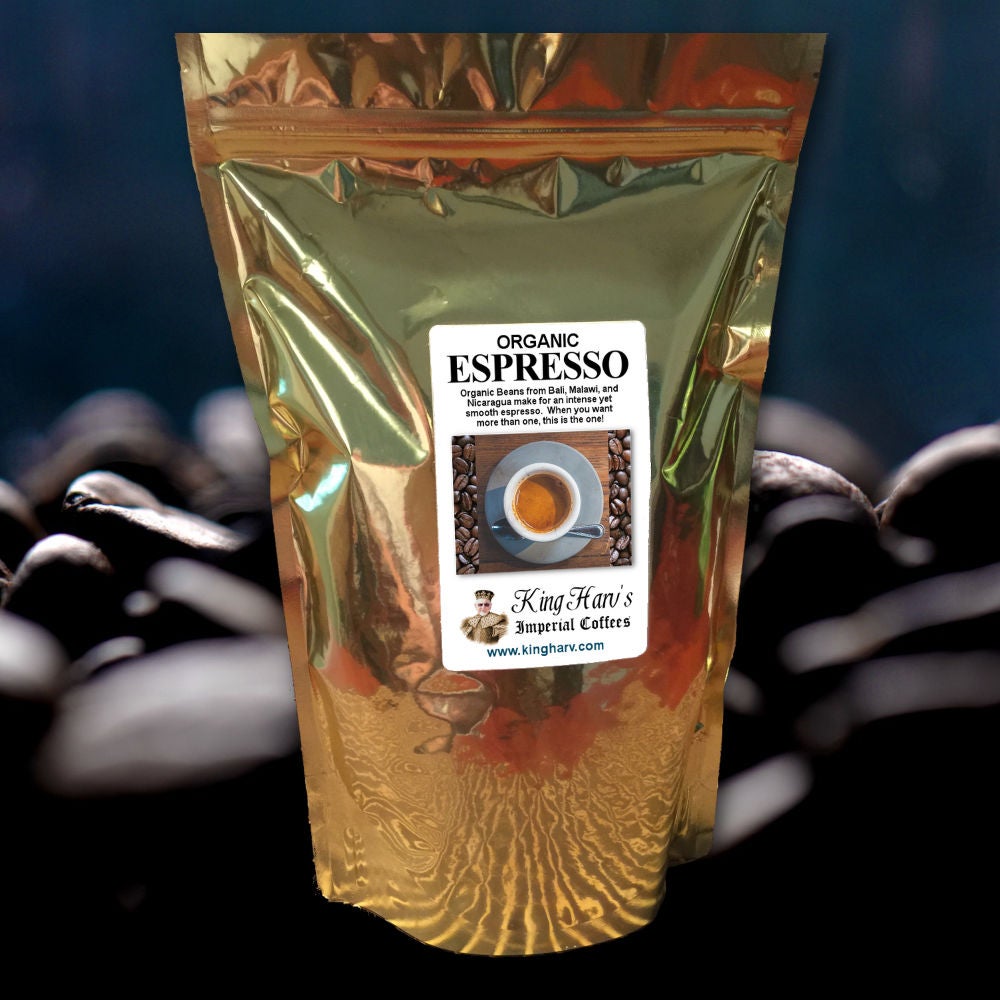 Organic Espresso 1 lb | King Harv's Imperial Coffees